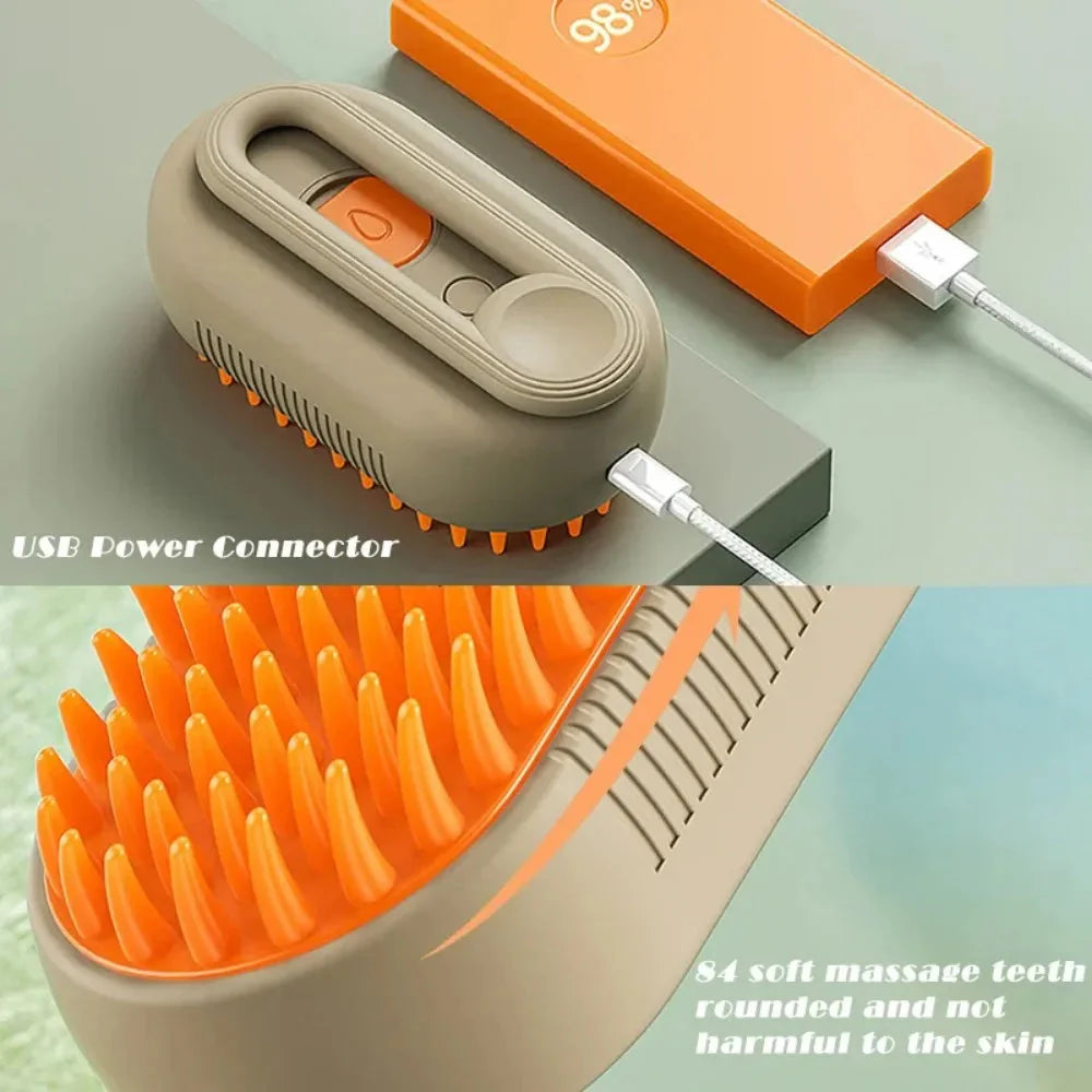 ™ Steambrush Pro | Cepillos Para Perros Con Vapor Antiestático Y Masaje Relajante
