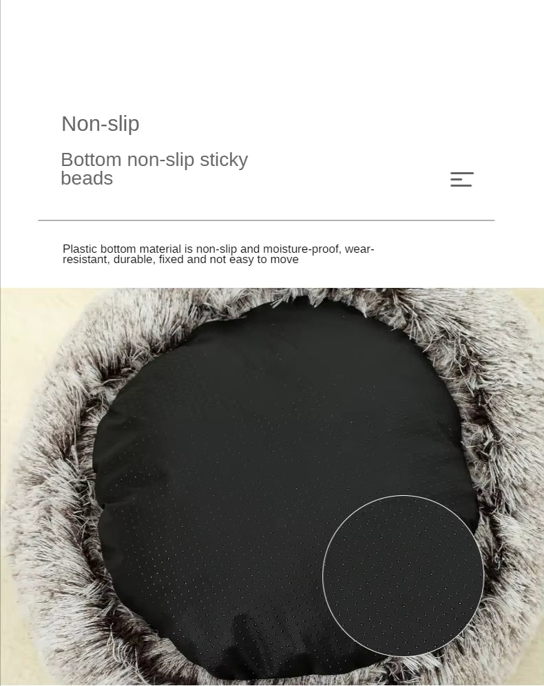 2-in-1 Plush Pet Bed