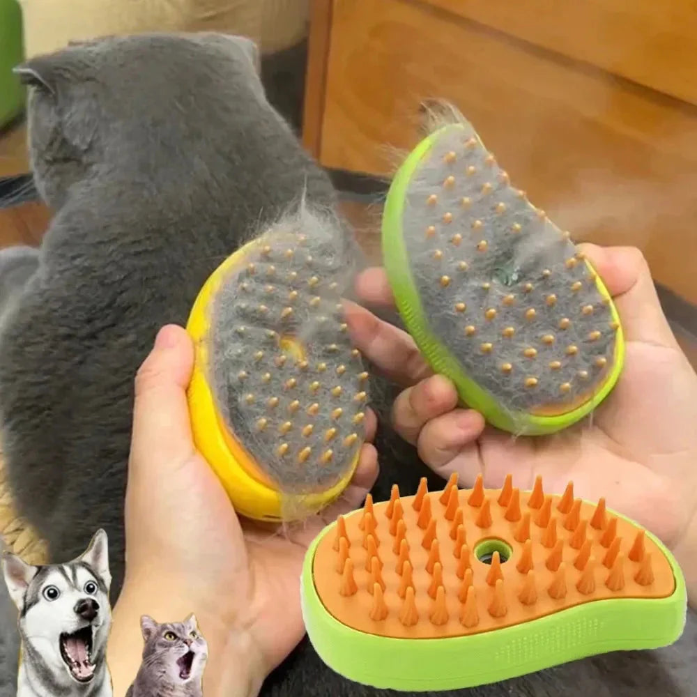 ™ Steambrush Pro | Cepillos Para Perros Con Vapor Antiestático Y Masaje Relajante