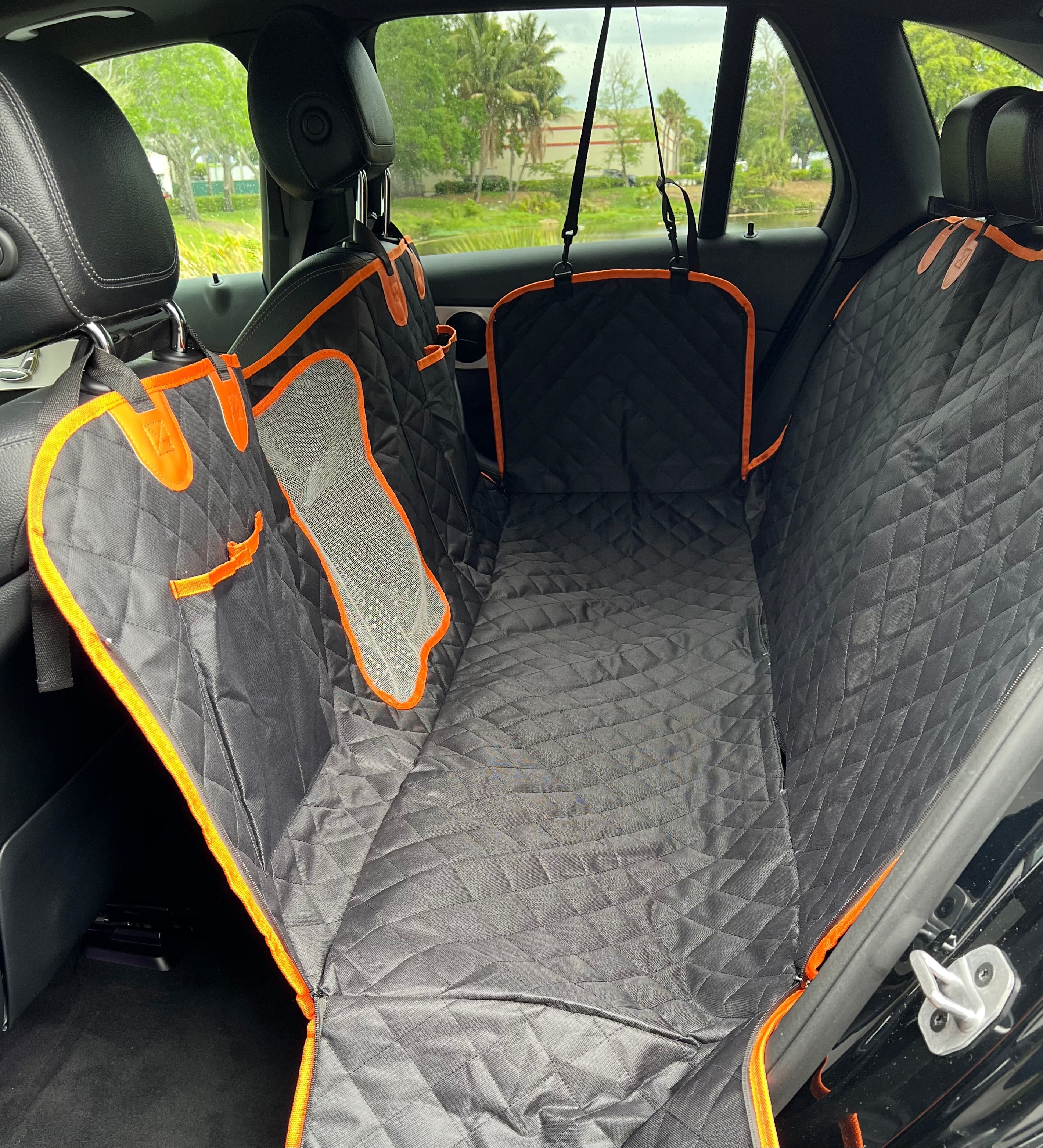 Dog Car Seat Cover - Black
